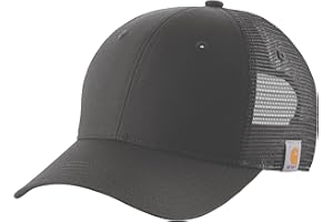 Carhartt Rugged Professional Series Mesh-Rückenkappe aus Canvas Schwarz Einheitsgröße