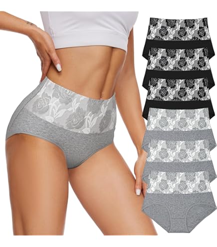 Cevapro Nahtlose Unterwäsche Damen - Weiche Hipster Mit Wellenrand (Multipack)
