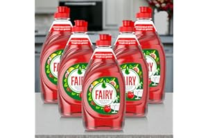 KRISHNA STORES LTD 5 x 320ml Fairy Washing Up Liquid Pomegranate & Grapefruit