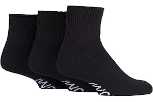 3 Pairs unisex IOMI SockShop Extra Wide ANKLE Diabetic Socks Swollen Legs 8 Variations