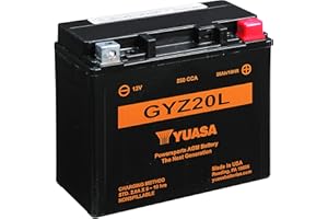 Yuasa GYZ20L(WC) Wysokowydajny akumulator bezobsługowy