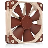 Noctua NF-F12 PWM, Ventola Silenziosa di Qualità Premium, 4-Pin (120 mm, Marrone) Computer desktop