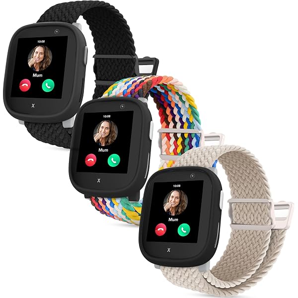OUTPUTBT Bracelets magnétiques de 16 mm pour Xplora X5 Play/XGO 2/XGO 3/ XPLORA Kidzi - En nylon et coton tressé - Pour filles et garçons, 16mm, Coton Acier inoxydable OUTPUTBT Bracelets magnétiques de 16 mm pour Xplora X5 Play/XGO 2/XGO 3/ XPLORA Kidzi - En nylon et coton tressé - Pour filles et garçons, 16mm, Coton Acier inoxydable