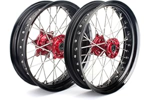 TARAZON 17" Supermoto Ruote Cerchioni anteriore posteriore per Honda CRF 250 450 R X CR 125 250