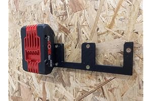 C3E Akku Wandhalterung für Bosch 18V Akku Professionnel Blau ProCore Akkuhalter Wandmontage (3 Fach)