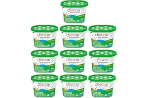 DIVCHI Dehumidifier Disposable Moisture Absorber Tubs 500ml (Pack of 10) | Damp Traps for Home, Wardrobe, Bathroom, Caravan & Kitchen | Condensation & Mould Remover
