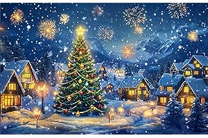 horisen Diamond Painting Kit for Adults 30x40cm - 5D Full Drill Holiday Scene Christmas, Home Wall Decor & Festive Gift Set with Premium Canvas