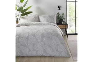 Fusion - Matteo - Juego de Funda nórdica Reversible - Cama King en Color Natural