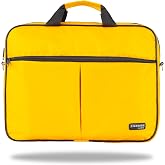 Classone WTX308 WTXpro Serisi 15.6 inch Uyumlu Su Ge&ccedil;irmez Kumaş Macbook, Laptop, Notebook El &Ccedil;antası- Sarı