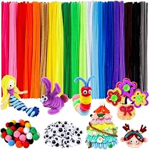 300 Scovolini Colorati Per Pipe – Fai Da Te, 27 Colori, 30 Cm, In Ciniglia - 3