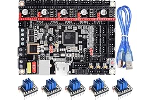 BIGTREETECH SKR V1.4 Turbo Controller Platine für 3D Drucker, kompatibel mit 12864LCD/TFT24, unterstützt 8825/TMC2208/Tmc2130 (mit 5*TMC2209)
