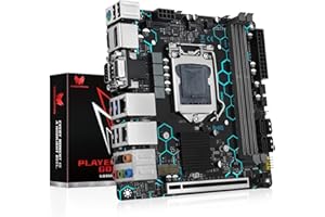 SHANGZHAOYUAN H97 STRONG Motherboard LGA 1150 for Intel 4th Gen Core i7/i5/i3/E3 Processor (Mini ITX, DDR3, PCIe 3.0, NVME M.2, SATA 6Gb/s, VGA/DVI/HDMI-Compatible, WIFI M.2, Dual LAN)