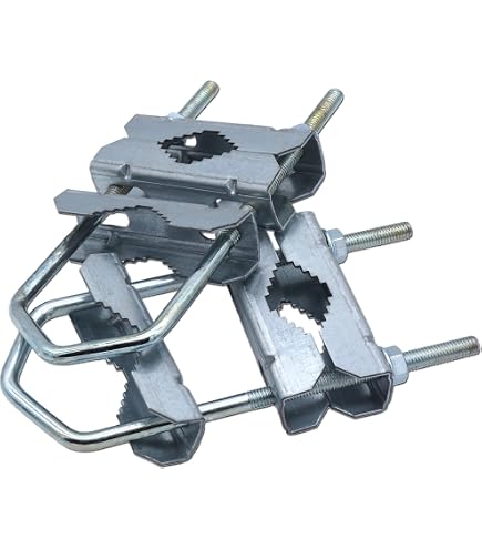 Truss O Clamp Per Traverse - Morsetti Girevoli, Confezione Da 4, Per Diametri 40-52 Mm, Carico Fino A 200 Kg