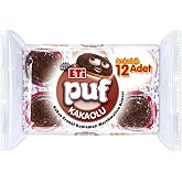 Eti Puf Kakaolu Bisk&uuml;vi 18 g 12 adet