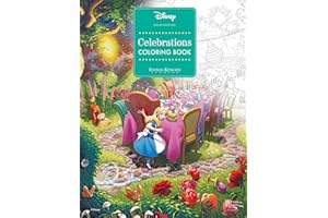 Disney Dreams Collection Thomas Kinkade Studios Celebrations Coloring Book