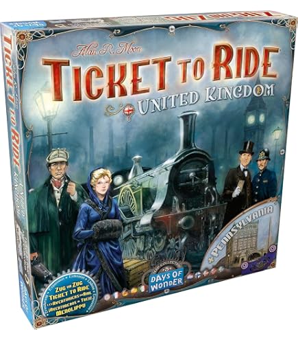 Asmodee – Ticket To Ride San Francisco – Jeu De Société 2-4 Joueurs, 8 Ans+, 15 Min – Visitez La Ville Dorée !