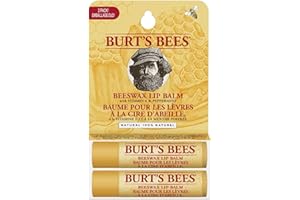 Burt's Bees Lip Balm Multipack, Chapstick Lip Balms With Beeswax And Vitamin E, Duo Value Pack, 2x4.25g