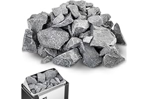 Uniprodo UNI_SAUNA_S01 Saunasteine 13-18 cm Steine für Saunaofen 20 kg Saunaofen Steine