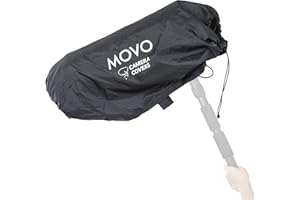 Movo CRC31 Storm Raincover Protector for DSLR Cameras, Lenses, Photographic Equipment (XL Size: 31 x 14.5")