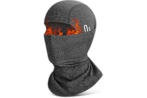 HEGCOIIE Winter Sturmhaube für Herren und Damen,Winddicht Thermo Balaclava Gesichtsmaske Skimaske für Outdoor Sports Radfahren, Skifahren, Motorrad, Fahrrad