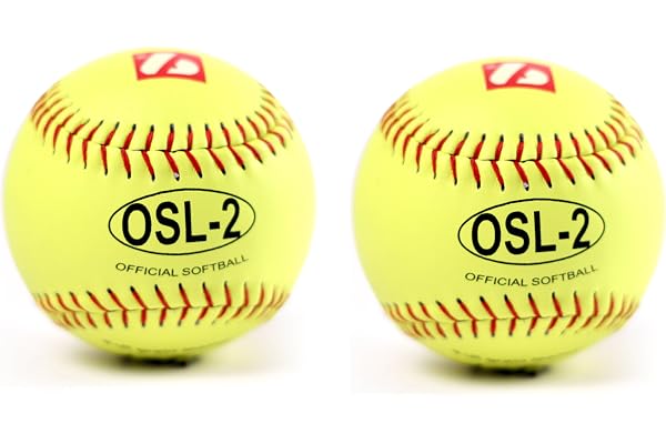Barnett OSL-2 Softball tävling, 30 cm, gul, 2 stycken