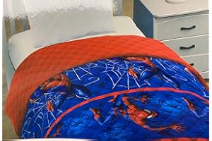 Egidio Alfio Trapuntino Copriletto Personaggi (Spiderman, Avengers, Topolino, Minnie, frozen) (Spiderman)