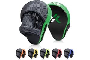 XNATURE Boxing Equipment Punching Gloves Thai Pads Boxing Training Mitts Kickboxing Pad Punch Pad Boxing Mitts Punching Pad