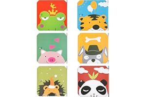 ‎RIBELLI Ribelli® Türen für Steckregal, 6 Tiermotive