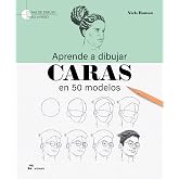 Aprende a dibujar caras en 50 modelos. Gu&iacute;as de dibujo paso a paso.