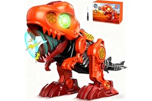 Lovchil Groß Dinosaurier Spielzeug, Take Apart Dinosaur Toys Elektrisch Dinosaurie Montage Spielzeu DIY Dinosaurier Figuren Mit Schraubendreher Dino Spielzeug ab 3 4-12Jahren Geschenke für Kinder
