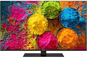 Panasonic TX-43MX700E, 2023 Téléviseur Intelligent LED 4K Ultra HD 43 Pouces, Gamme Dynamique Élevée (HDR), Dolby Atmos & Dolby Vision, Google TV, Assistant Google, Chromecast, Socle Central, Noir