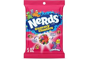 Nördar gummikluster tugggodis, 141 g (5 oz) väska