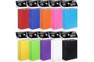 Mlikero 1000 Pcs Fundas Cartas, 66 * 91 mm Funda Cartas, 10 Colores Card Sleeves, Fundas para Cartas para Trading Cards, Cartas Deportivas
