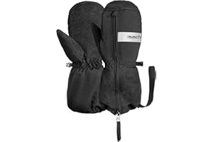 ‎REUSCH Reusch Moritz Mitten warme, Winddichte und atmungsaktive Fäustlinge Fausthandschuhe Winterhandschuhe für Babys Kleinkinder Mädchen und Jungen mit praktischem Reißverschluss