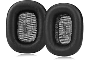 Sinowo Poduszki na uszy ze skóry jagnięcej do słuchawek Apple AirPods Max, wymienne nauszniki, odporne na pot, poduszka, łatwe w instalacji, z magnesem, skórą owczą i pianką z pamięcią kształtu