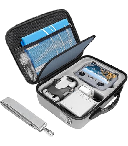 Case Club - Maleta Para Drones Impermeable Precortado Con Ruedas, Mango - Foto 5