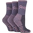 Jeep 3 Pairs Ladies Terrain boot socks UK 4-8, EUR 37-42