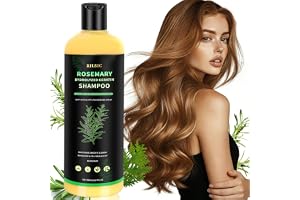 500 ml rosmarinschampo för hårväxt, naturligt schampo med rosmarin mot fett hår, rosmarin hydrolyserat keratinschampo för håravfall, fint hår, kvinnor och män