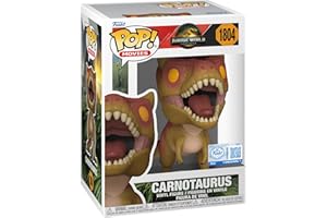 Funko Pop! Filmy: Jurassic World: Rebirth - Carnotaurus - kolekcjonerska figurka winylowa - pomysł na prezent - oficjalny towar - zabawki dla dzieci i dorosłych - fanów filmów