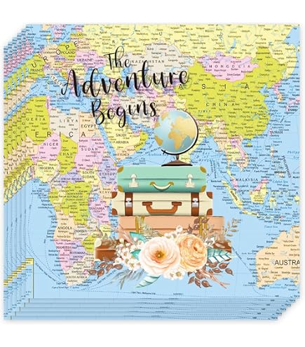 20 Zomerservetten – Camping Life Motief, 3-laags, 33x33 Cm – Ook Geschikt Voor Decoupage En Servettechniek – Gemaakt In Duitsland