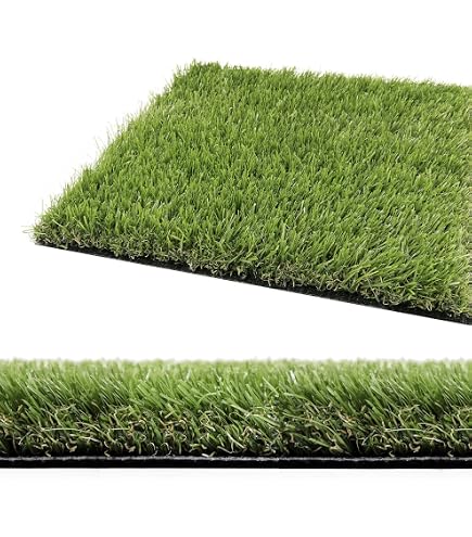 Prato Sintetico Ricel 1x10 Metri – Manto Erba Spessore 7mm, Base Lattice, Per Giardino, Terrazzo E Piscina
