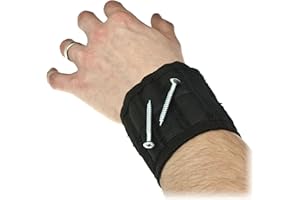 Blackspur Magnetic Wrist Band Strap Holder for Screws and Nails etc