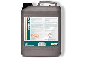 INOX-LIQUIDSYSTEMS INOX® Wheel Star, nettoyeur de jante, Concentré d'acide pour les salissures importantes - 5 Litres