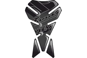 PARASERBATOIO ADESIVO, TANKPAD, TANKSCHUTZ, PROTECTION DE RESEVOIR, RESINATO EFFETTO 3D compatibile con SUZUK.I BANDIT GSF 600 650 1200 1250 ABS V2