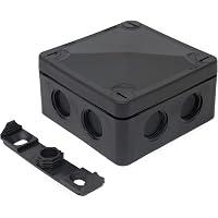 Large White IP65 Waterproof Electrical Junction Box By AVARTEK - Outdoor Cable Connector Enclosure