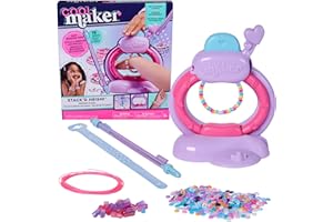 Cool Maker - Atelier &#xC0; Bracelets Heishi - Machine Kit Bracelet Amiti&#xE9; Avec 1 220 Perles Et 1 Stylo &#xC0; Perles - Utilisation Simple - Tendance Fun Facile - Loisir Cr&#xE9;atif Enfant - Jouet Enfant 7 Ans Et +