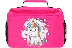 GRINSEZWERGE Sac de Transport pour Toniebox (Compatible Faba Conteur d’Histoires) – étui de Rangement pour kit de démarrage, Figurines Tonies (Jusqu’à 30), Station de Charge & Accessoires