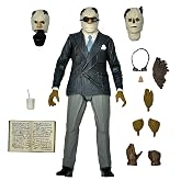 NECA - Universal Monsters - 17,78 cm &Ouml;l&ccedil;ekli Aksiyon Fig&uuml;r&uuml; - Ultimate Invisible Man Fig&uuml;r&uuml; (Renk)