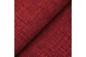 DESHOME Sirma 5 metri - Tessuto al Metro Idrorepellente per divani cuscini sedie letti copriletto stoffa h 140 resistente (Rosso ossido)