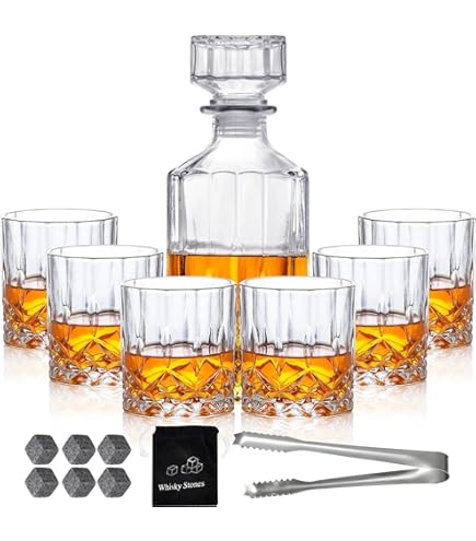 Whiskey Decanter Set For Men With 4 Glasses For Whisky - View #11